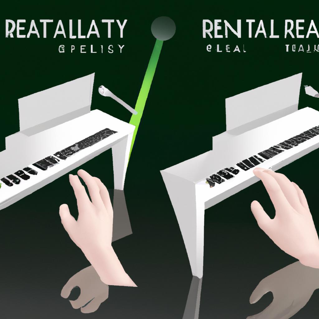 Virtual Reality: Exploring the Sound and Feel of Electronic Pianos vs⁣ Real ⁣Pianos