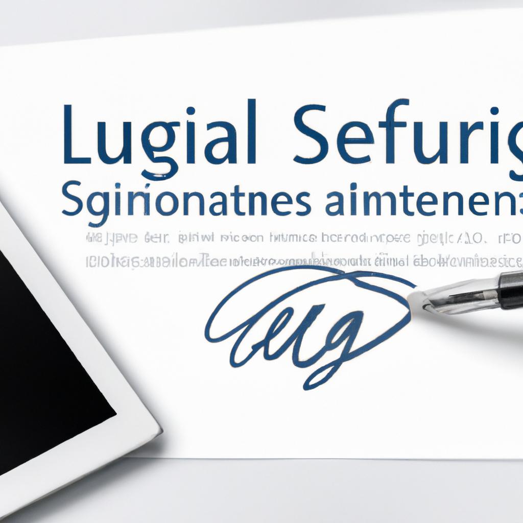 Navigating the Landscape of Electronic Signatures and ​Their Legal‌ Recognition