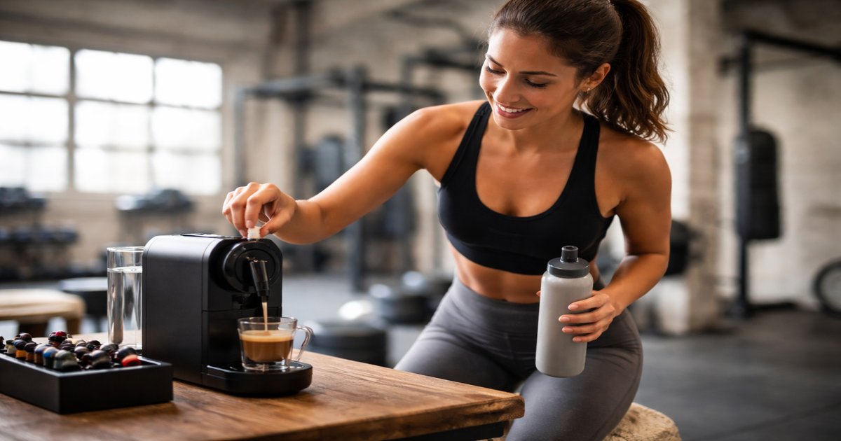 nespresso in use