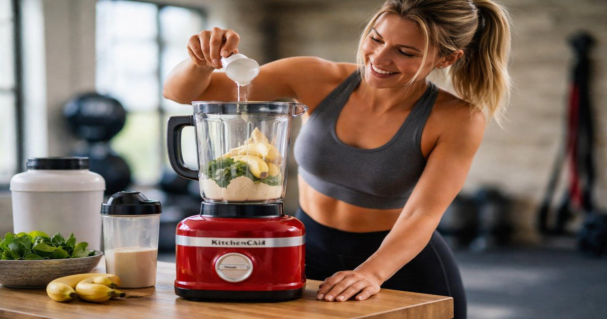 kitchenaid in use