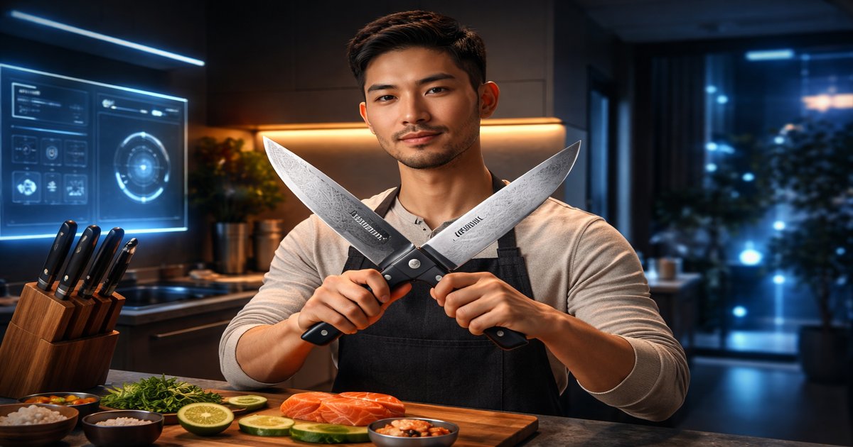 zwilling japanese knives in use