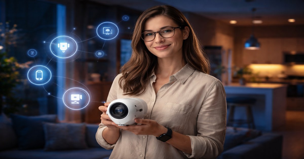 lorex camera in use