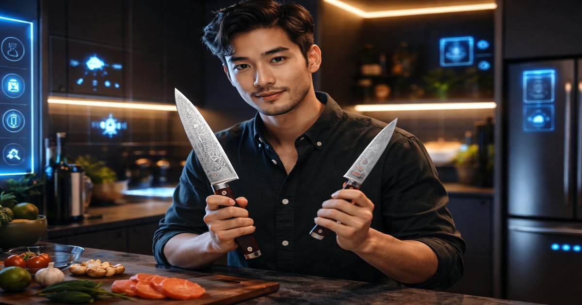 zwilling miyabi knives in use