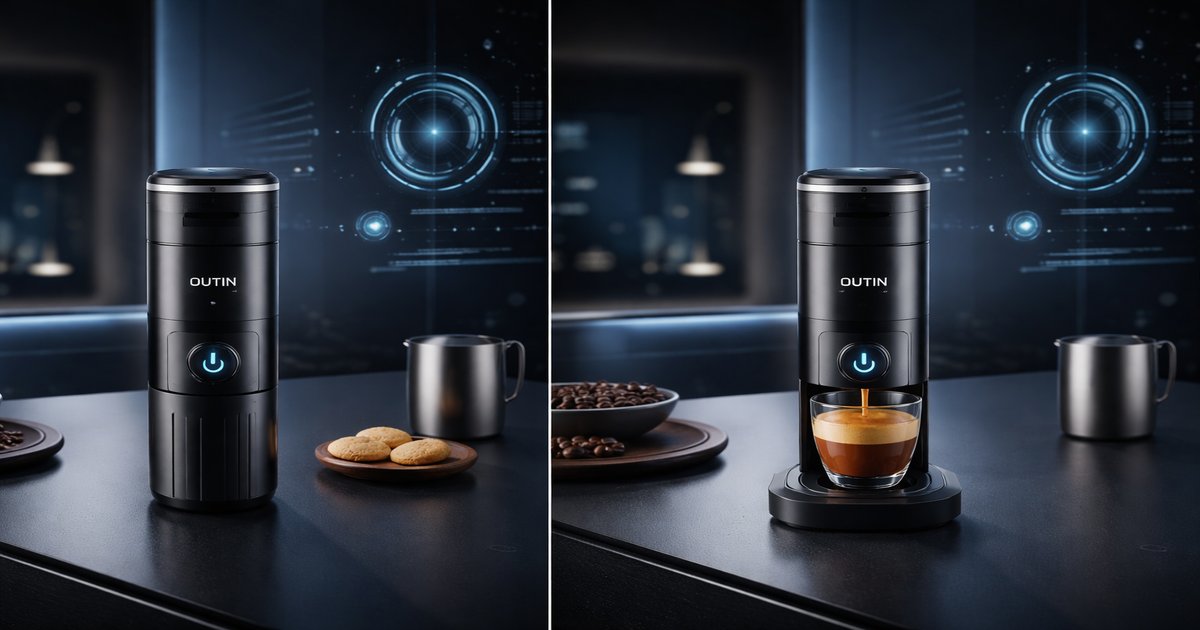 outin espresso in use