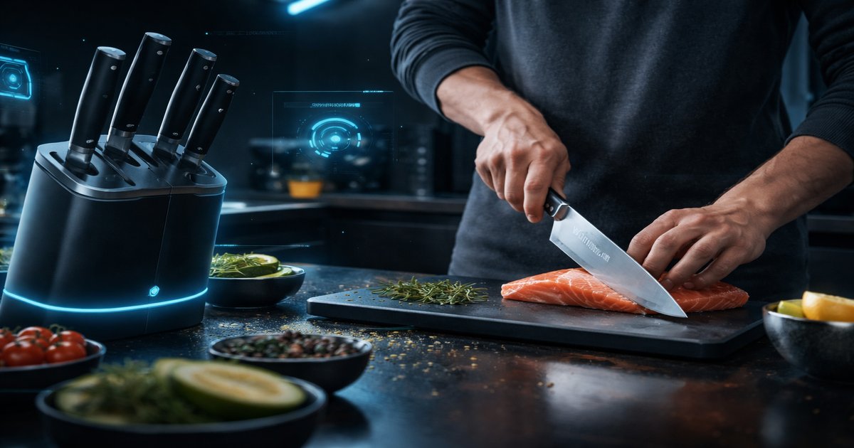 zwilling gourmet knives in use