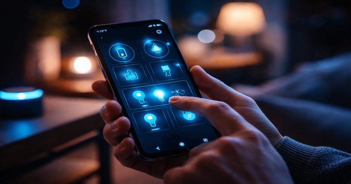 samsung smartthings app in use